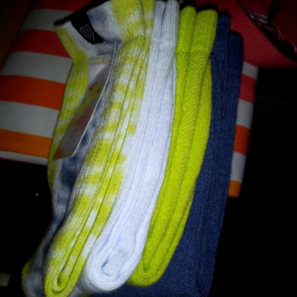 NWT 4pk justice crew socks